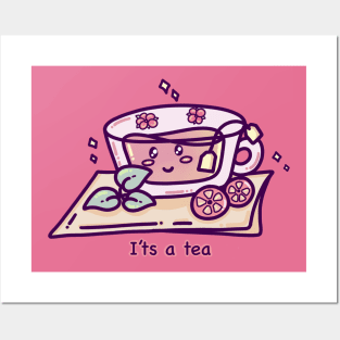 Its a tea shirt! Posters and Art